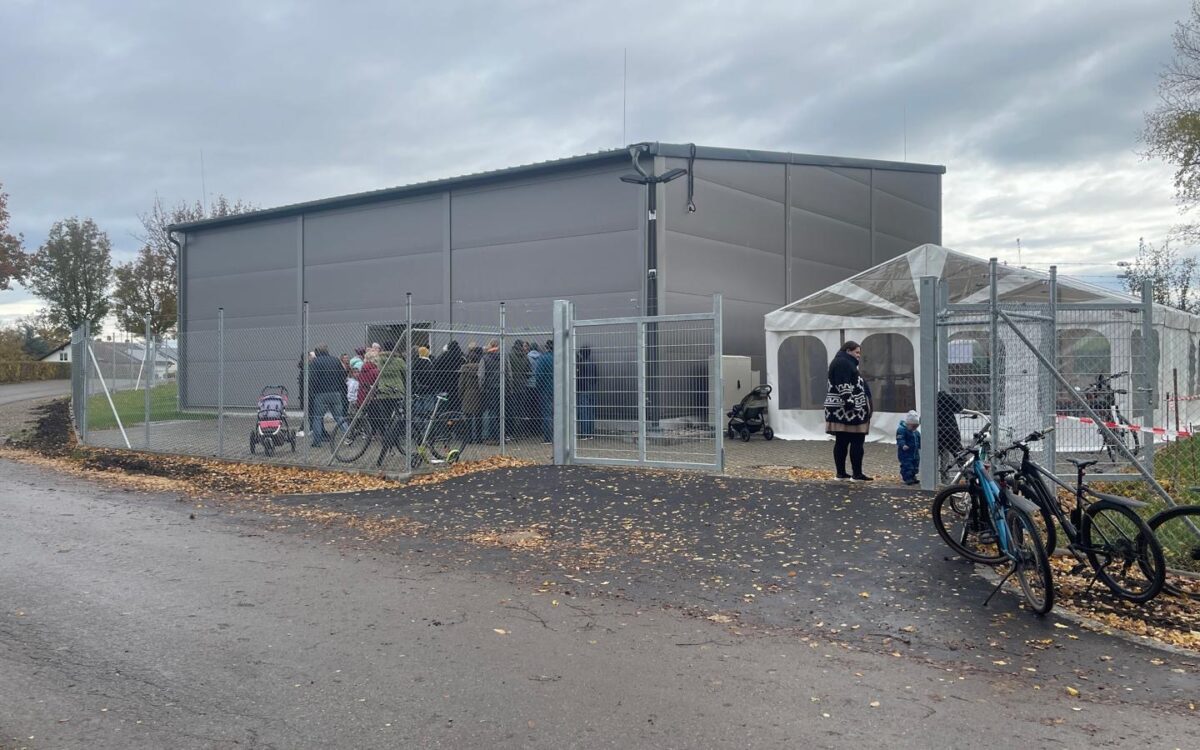 Führung duch die neu TWA