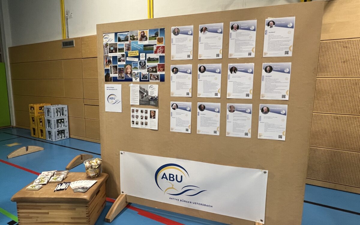 Bürgerversammlung Ustersbach