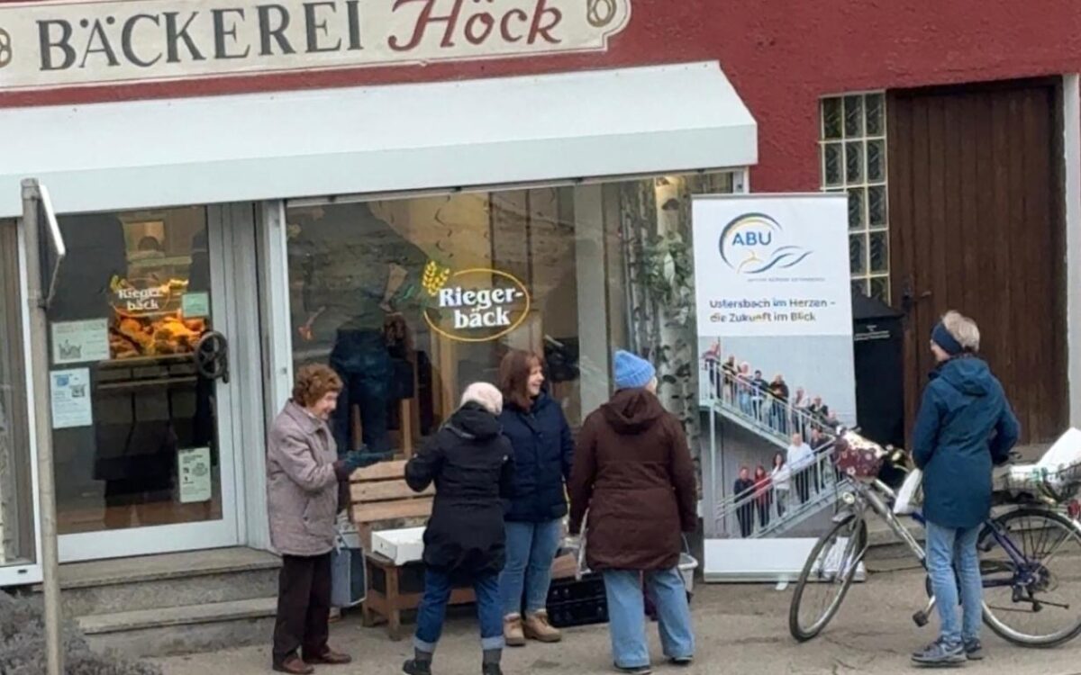 Valentinsgrüße und Bürgerdialog in Ustersbach